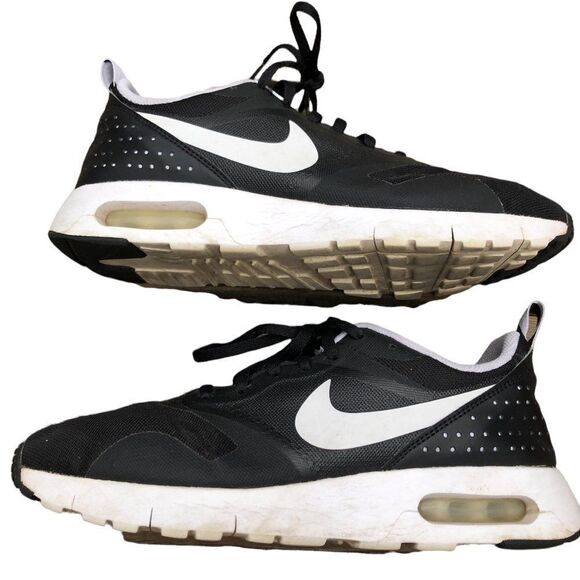 RARE 2016 Nike Air Max Tavas GS 'Black White' Size 8.5 - Picture 12 of 16